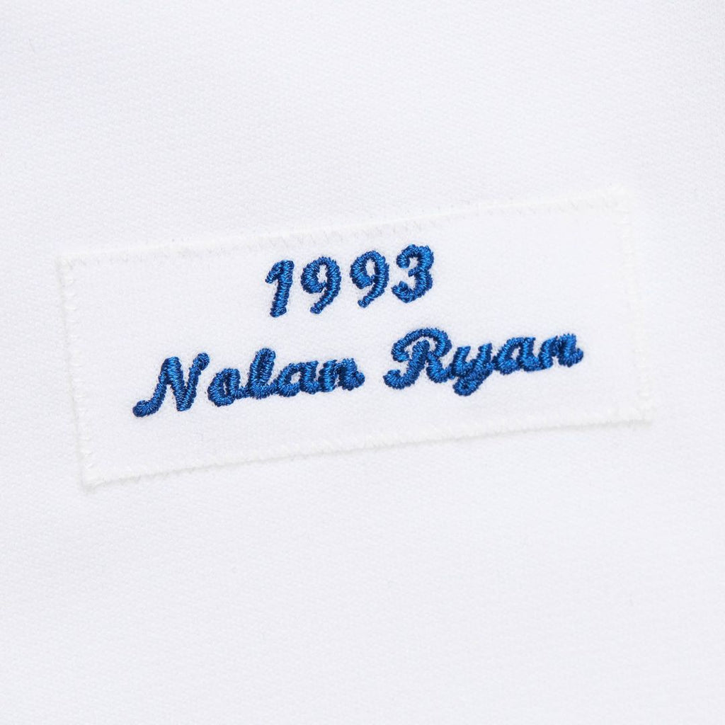 Texas Rangers Nolan Ryan Mitchell & Ness 1993 Cooperstown Authentic Jersey - White