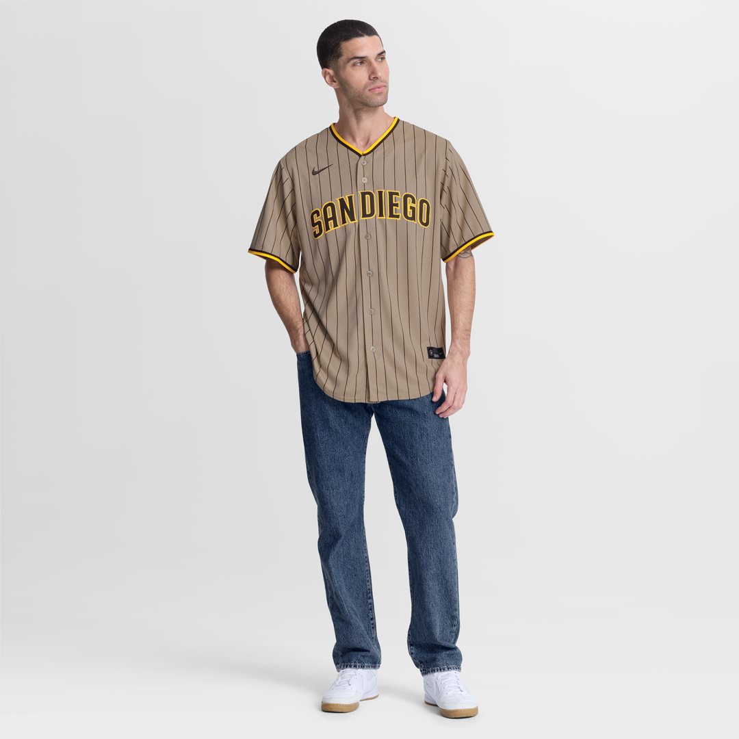 San Diego Padres Nike Alternate Replica Jersey - Sand