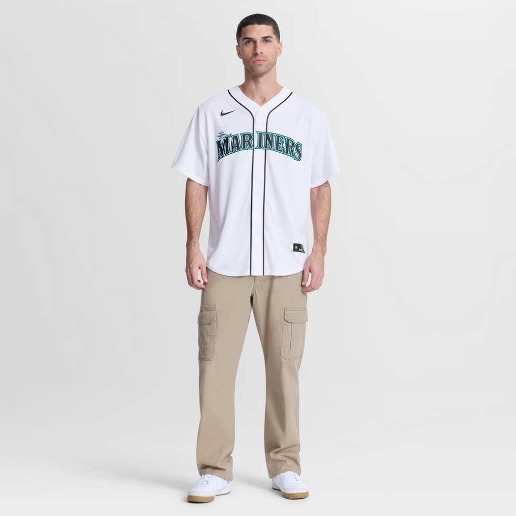 Seattle Mariners Cal Raleigh Nike Road Replica Jersey - Navy