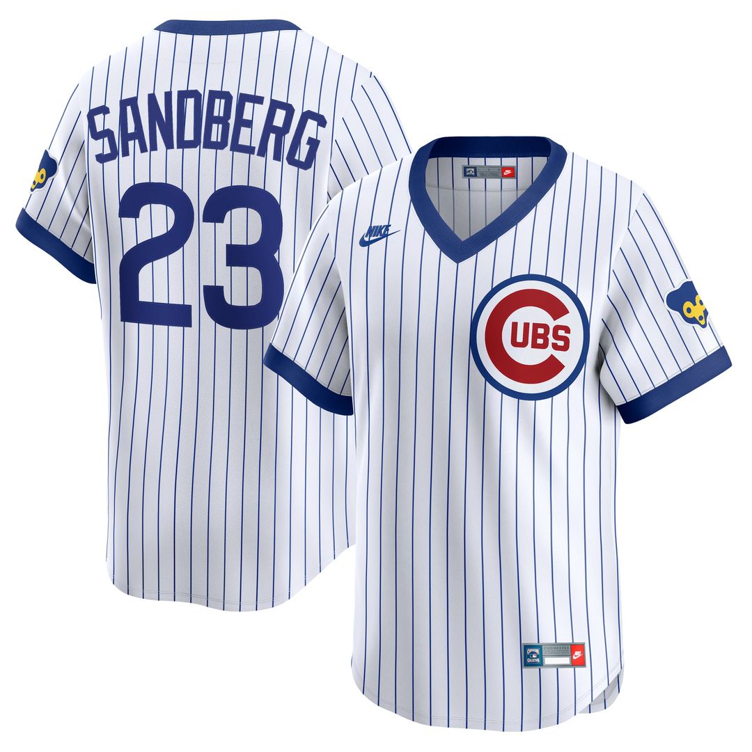 Chicago Cubs Ryne Sandberg Nike Throwback Cooperstown Limited Jersey - Royal