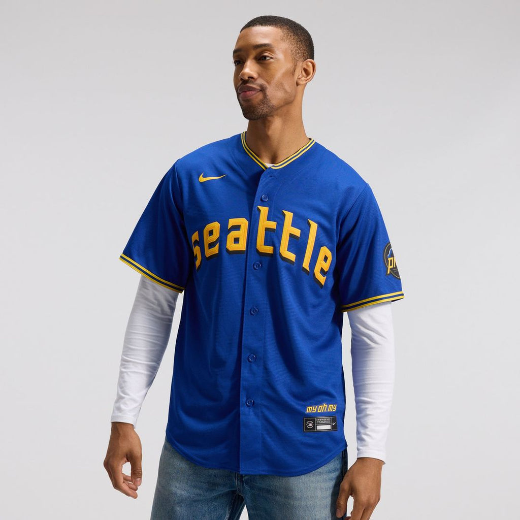 Seattle Mariners Nike City Connect Replica Jersey - Royal