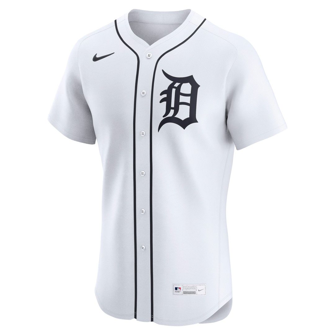 Detroit Tigers Nike Alternate 2 Elite Jersey - Navy