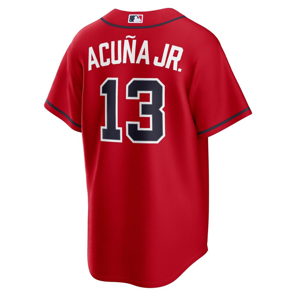 Atlanta Braves Ronald Acu?a Jr. Nike Road Replica Jersey - Gray