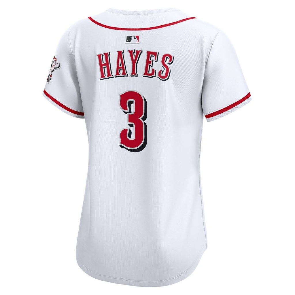 Cincinnati Reds Ke'Bryan Hayes Nike Women's Home Limited Player Jersey - White