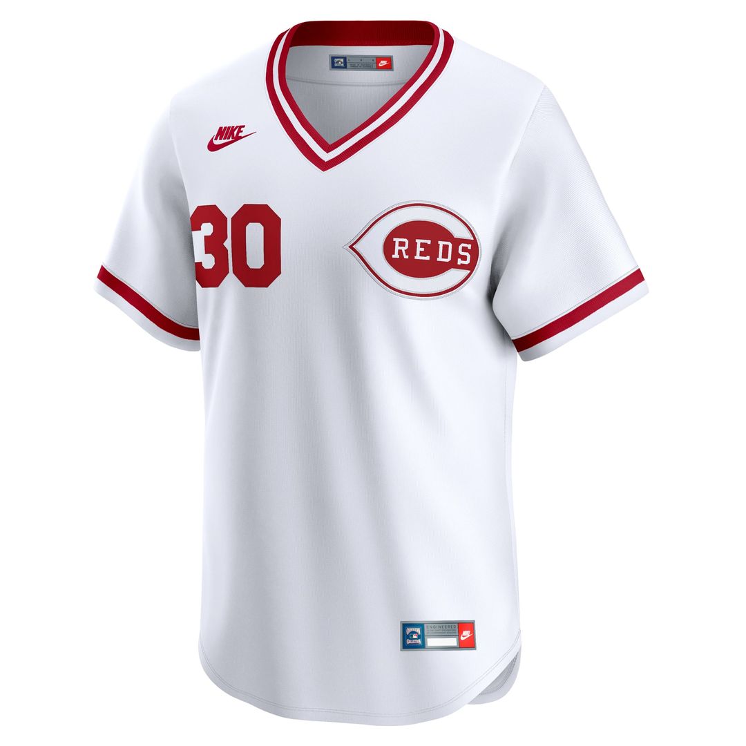 Cincinnati Reds Ken Griffey Nike Throwback Cooperstown Limited Jersey - White