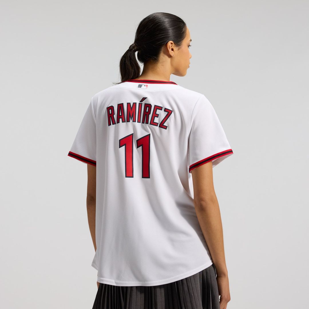 Cleveland Guardians José Ramírez Nike Women's Home Replica Jersey - White