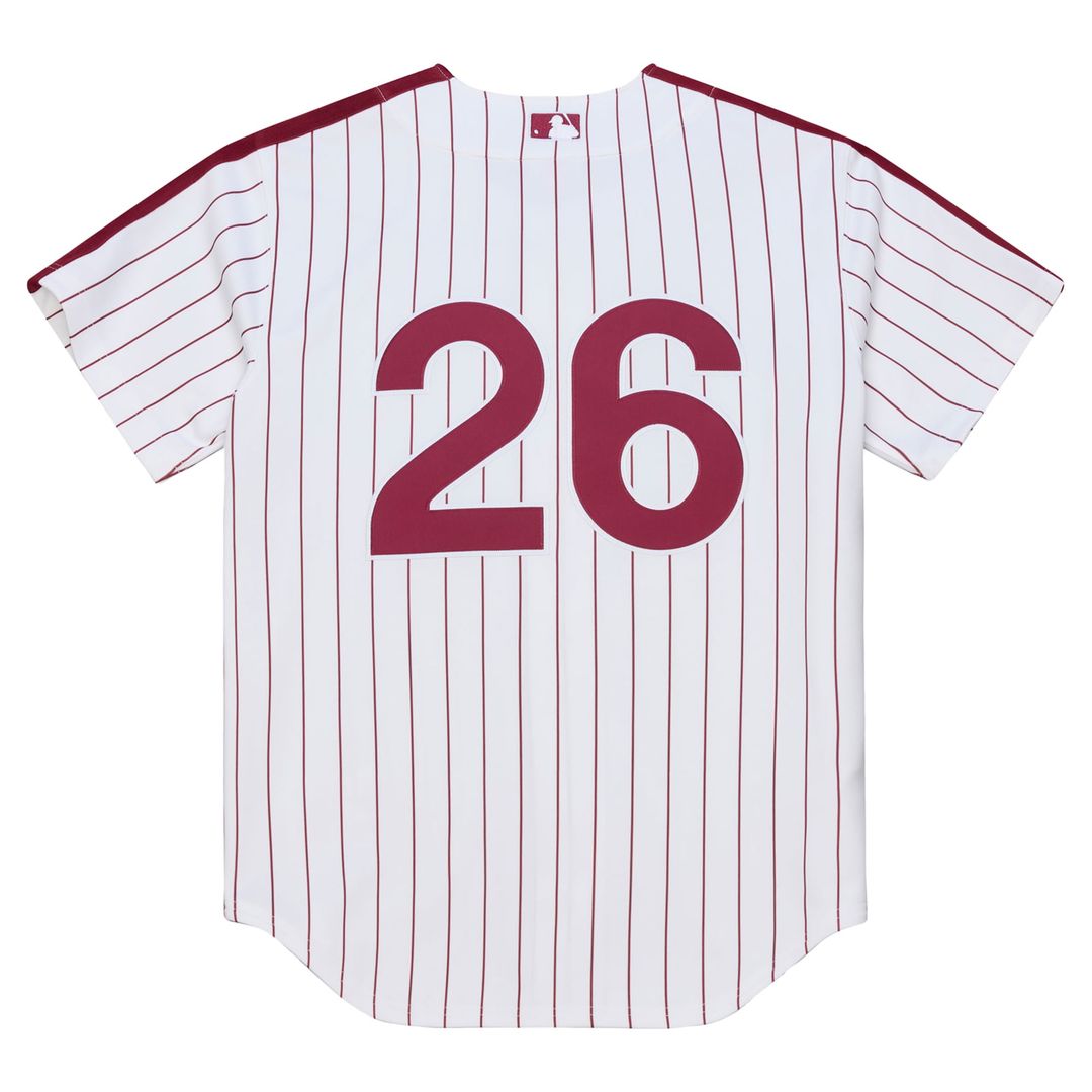 Philadelphia Phillies Chase Utley Mitchell & Ness 2003 Cooperstown Authentic Jersey - White