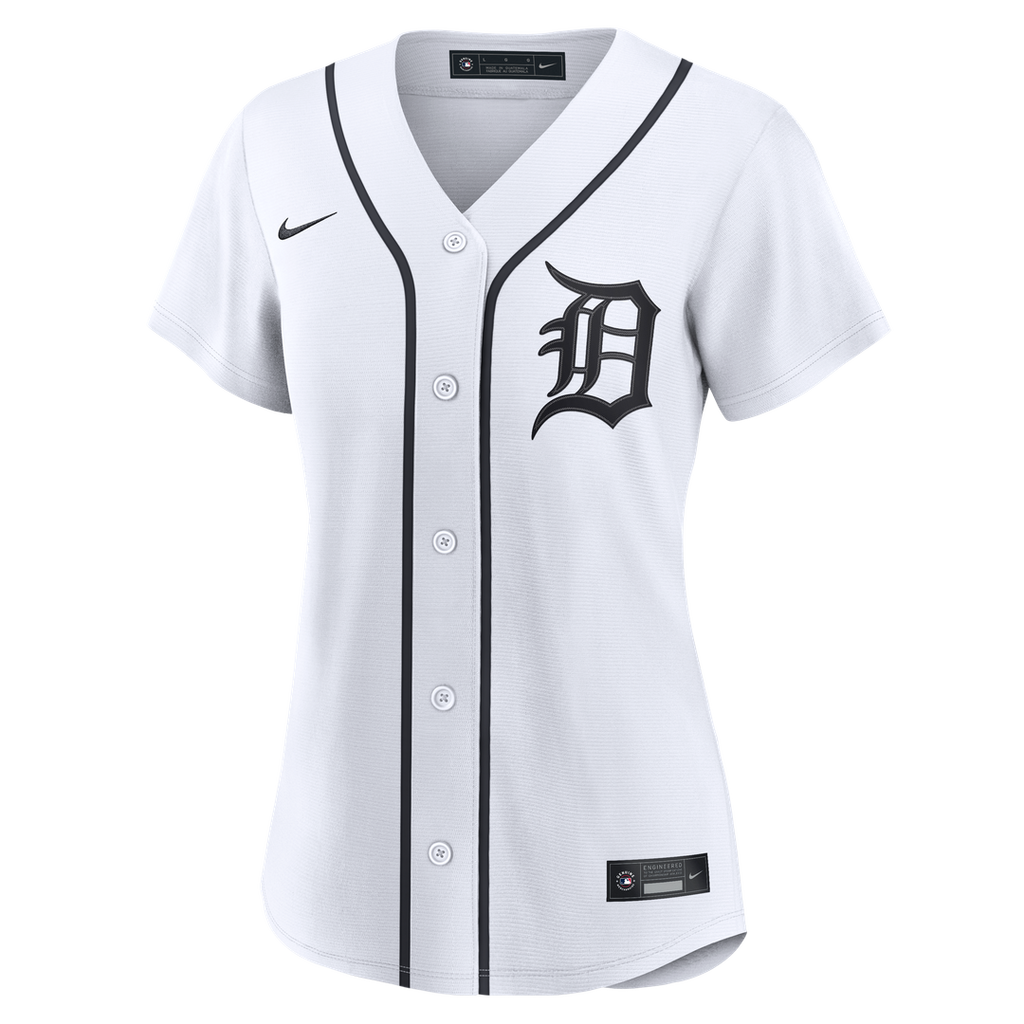 Detroit Tigers Gleyber Torres Nike Women's Home Replica Jersey - White