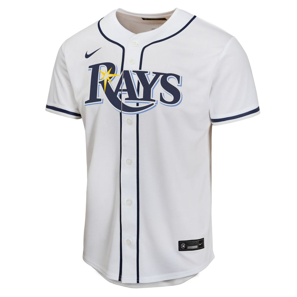 Tampa Bay Rays Carson Williams Nike Youth Home Player Game Jersey - White