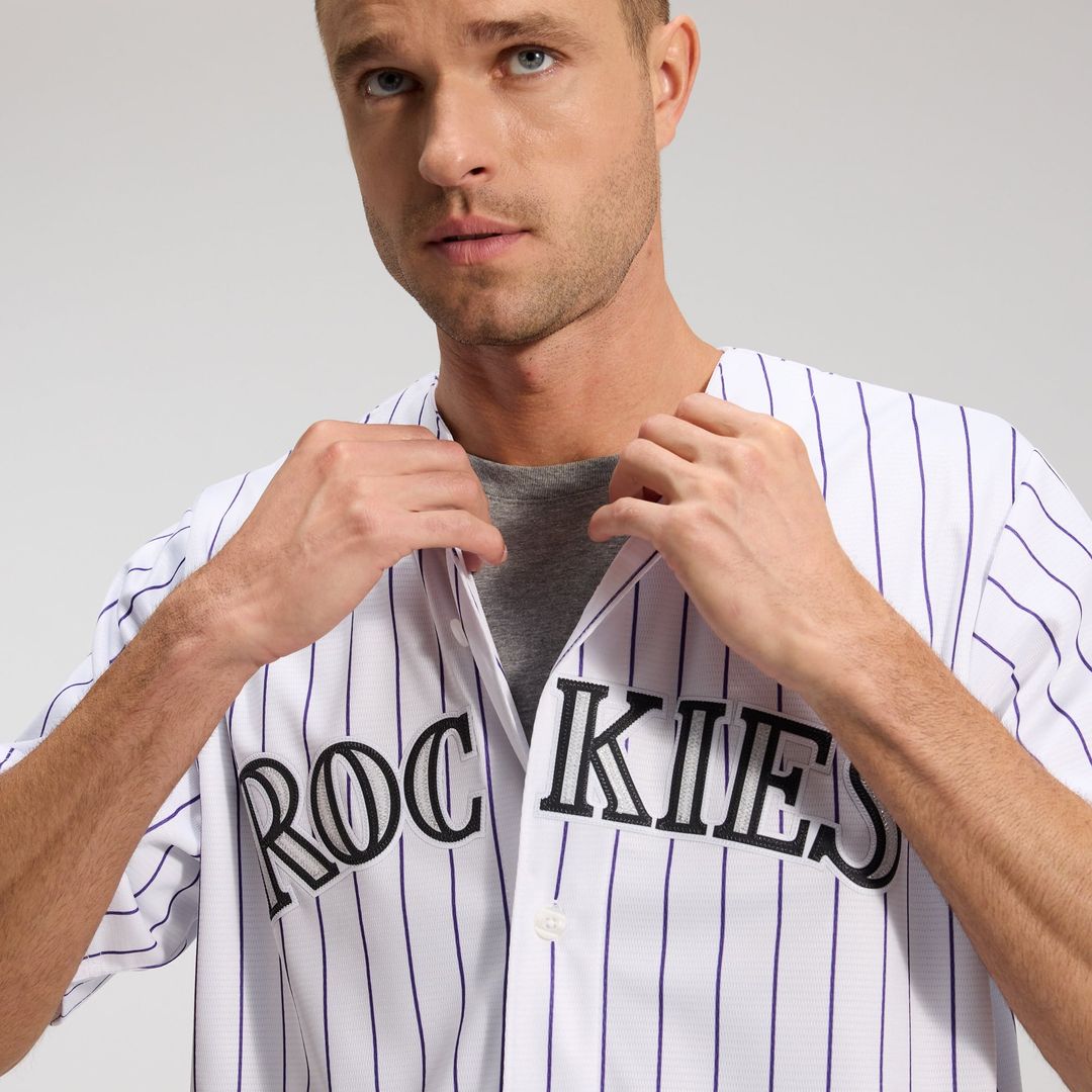 Colorado Rockies Nike Alternate Replica Team Jersey - Purple