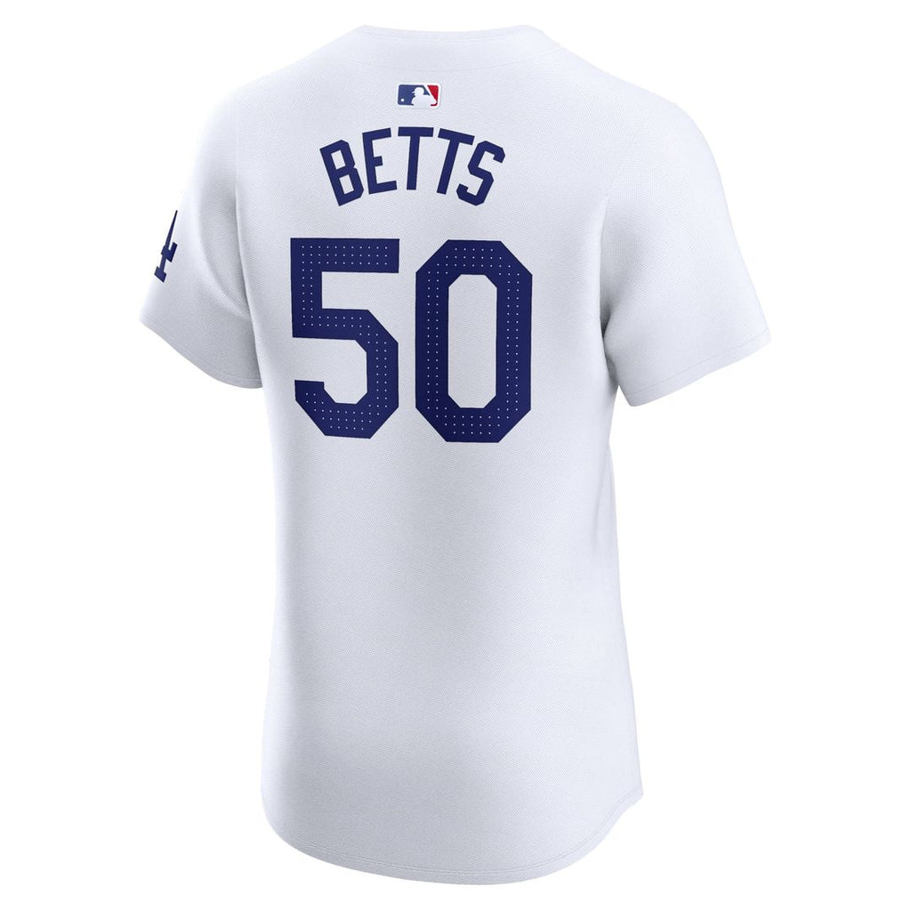 Los Angeles Dodgers Mookie Betts Nike Home Elite Jersey - White