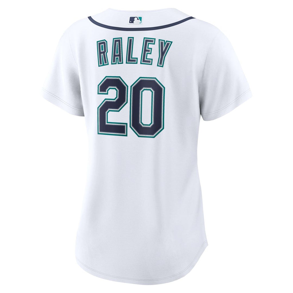 Seattle Mariners Luke Raley Nike Women's Home Replica Jersey - White