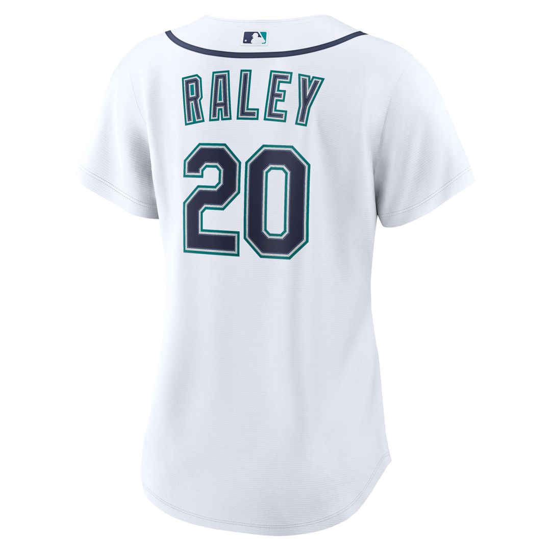 Seattle Mariners Luke Raley Nike Women's Home Replica Jersey - White