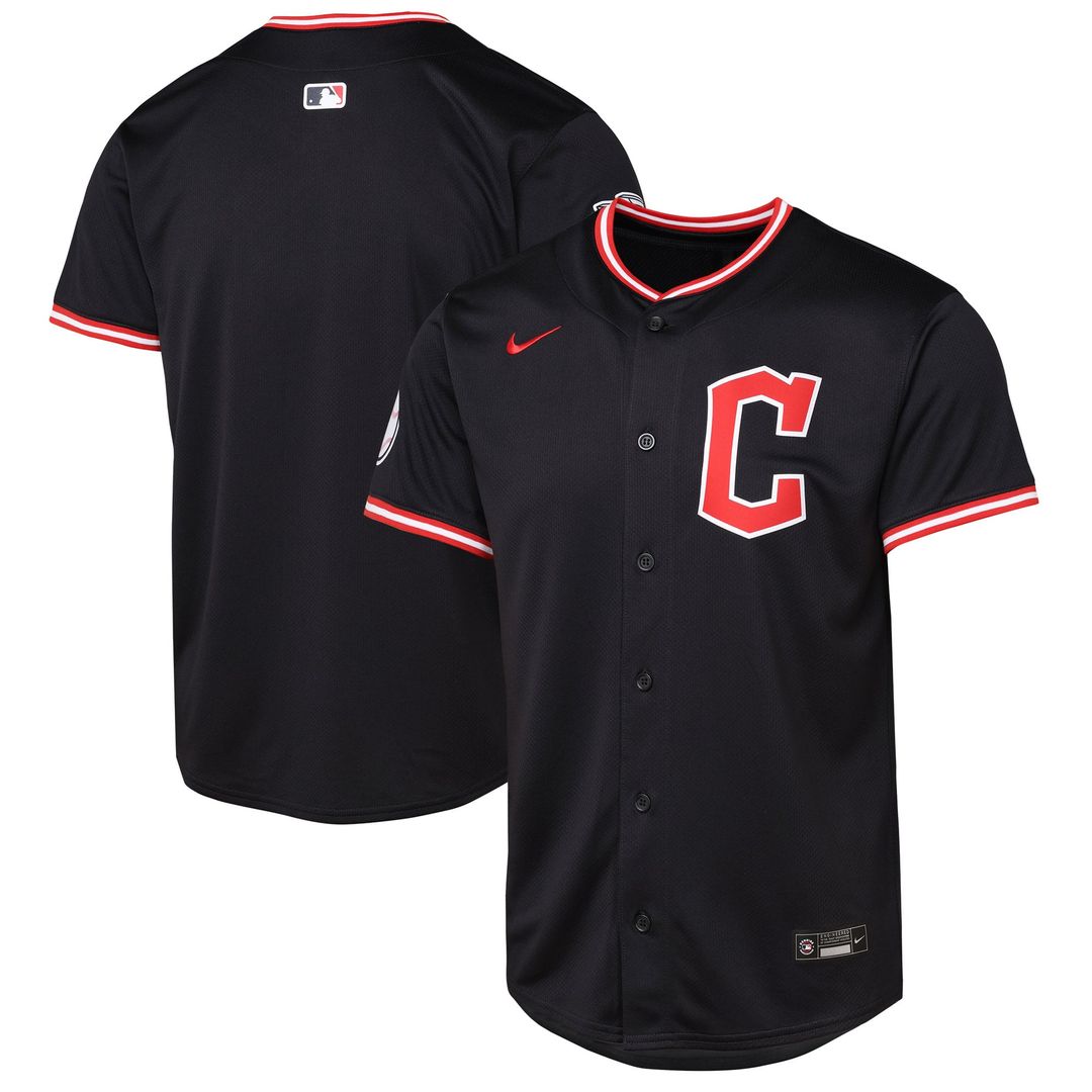 Cleveland Guardians Nike Youth Limited Jersey - Navy