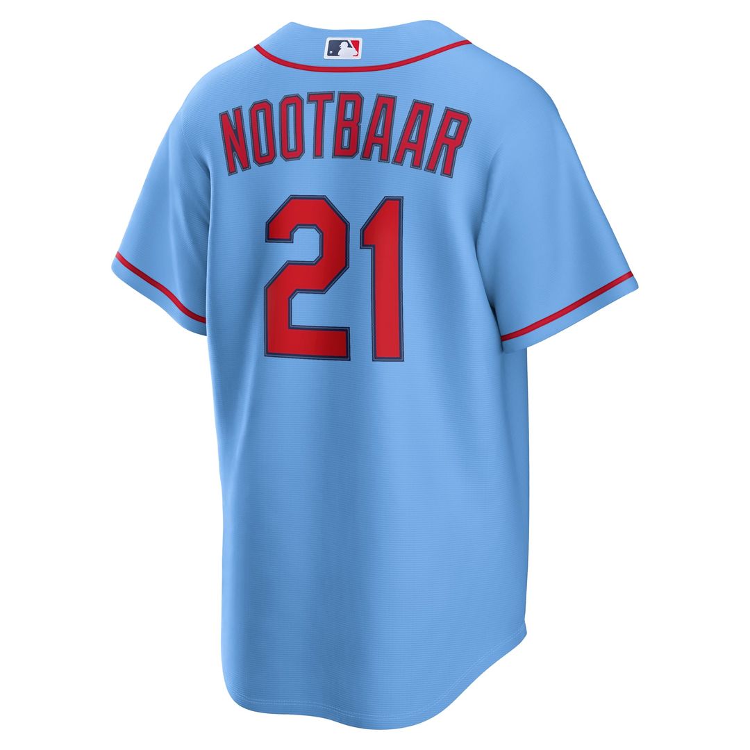 St. Louis Cardinals Lars Nootbaar Nike Alternate Replica Jersey - Cream