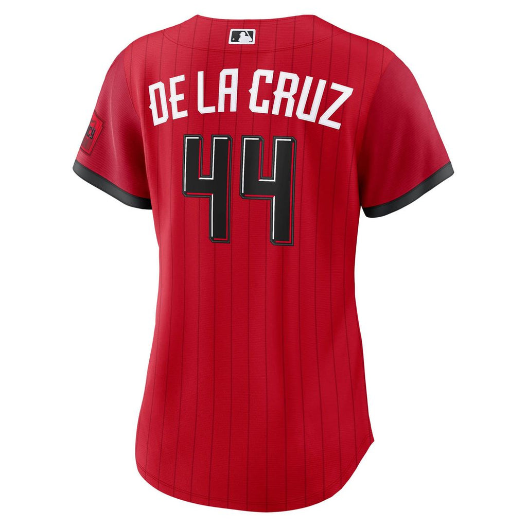 Cincinnati Reds Elly De La Cruz Nike Women's 2026 City Connect Stadium Jersey - Red