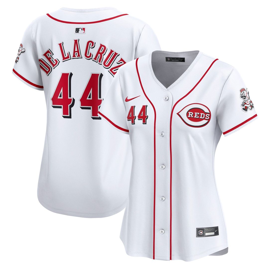 Cincinnati Reds Elly De La Cruz Nike Women's Home Limited Player Jersey - White