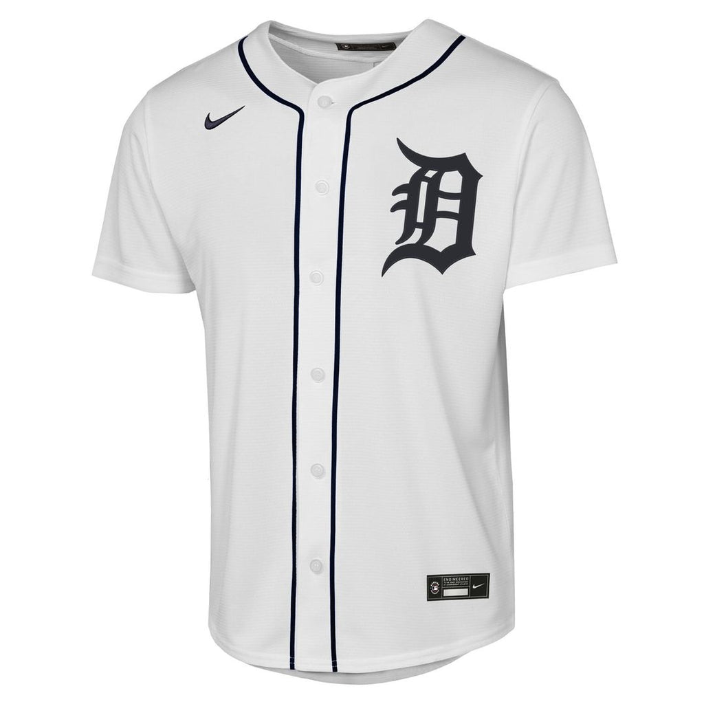 Detroit Tigers Tarik Skubal Nike Youth Home Replica Player Jersey - White