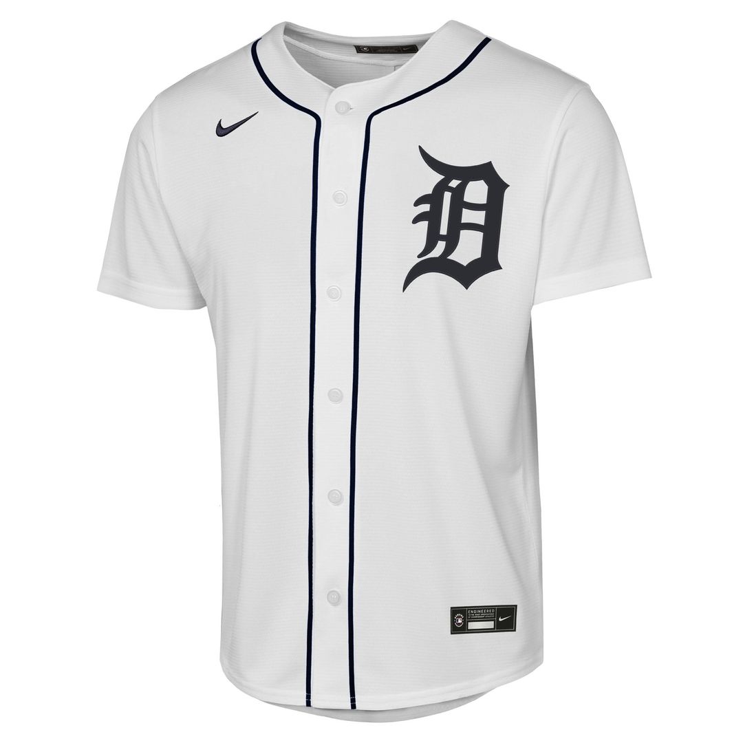 Detroit Tigers Tarik Skubal Nike Youth Home Replica Player Jersey - White