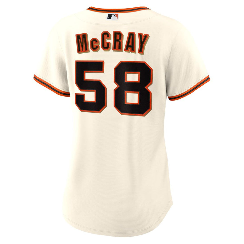 San Francisco Giants Grant McCray Nike Women's Home Replica Jersey - Cream