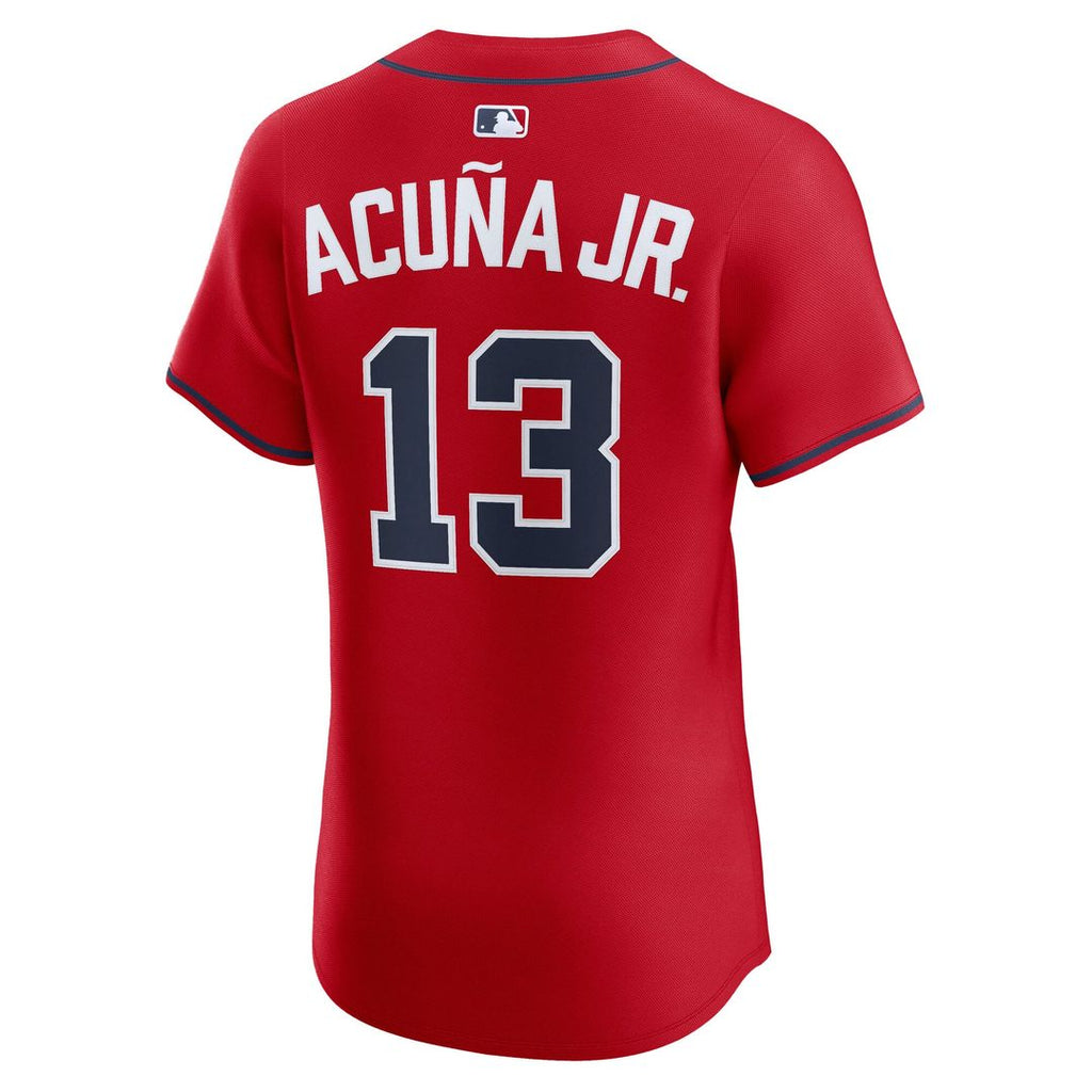 Atlanta Braves Ronald Acu?a Jr. Nike Home Elite Player Jersey - White