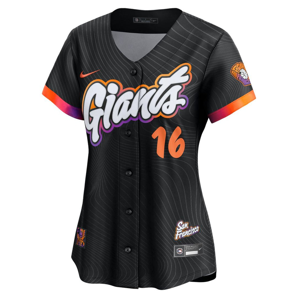San Francisco Giants Rafael Devers Nike Women's 2025 City Connect Limited Player Jersey - Black