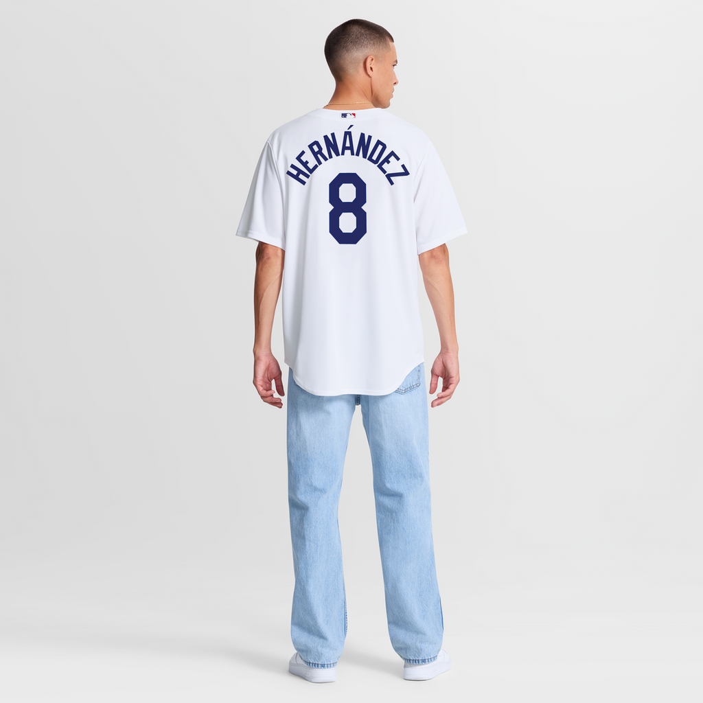 Los Angeles Dodgers Enrique Hernández Nike Home Replica Jersey - White