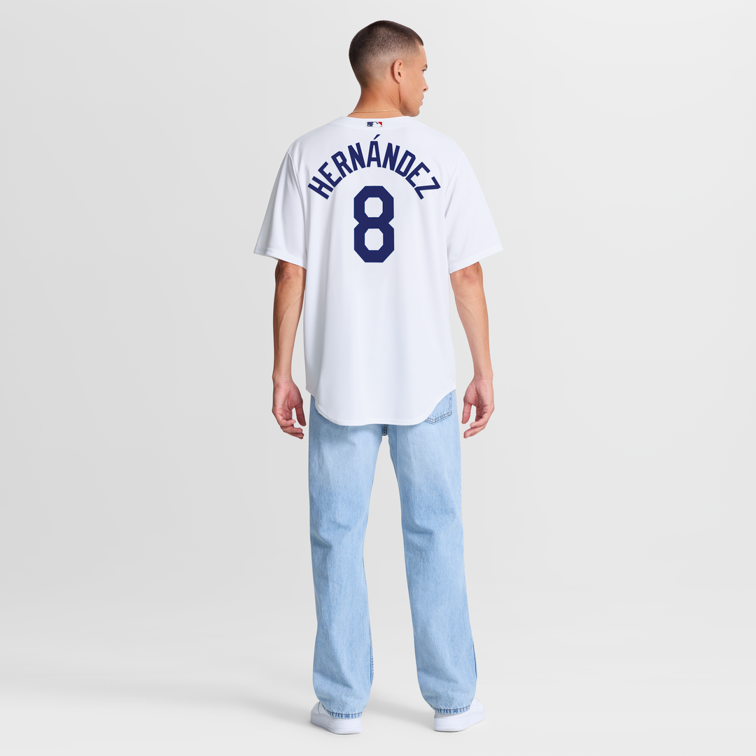 Los Angeles Dodgers Enrique Hernández Nike Home Replica Jersey - White