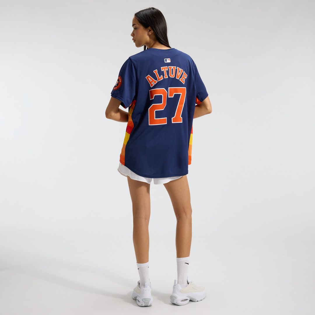 Houston Astros Jose Altuve Nike Women's Alternate Limited Player Jersey ¨C Navy