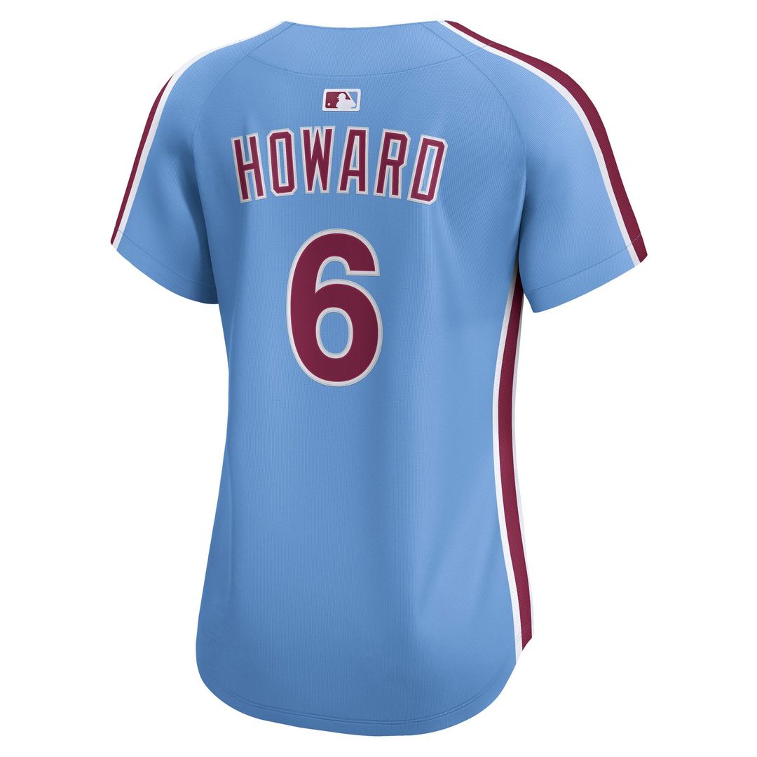 Philadelphia Phillies Ryan Howard Nike Women's Alternate 2 Limited Jersey ¨C Cream