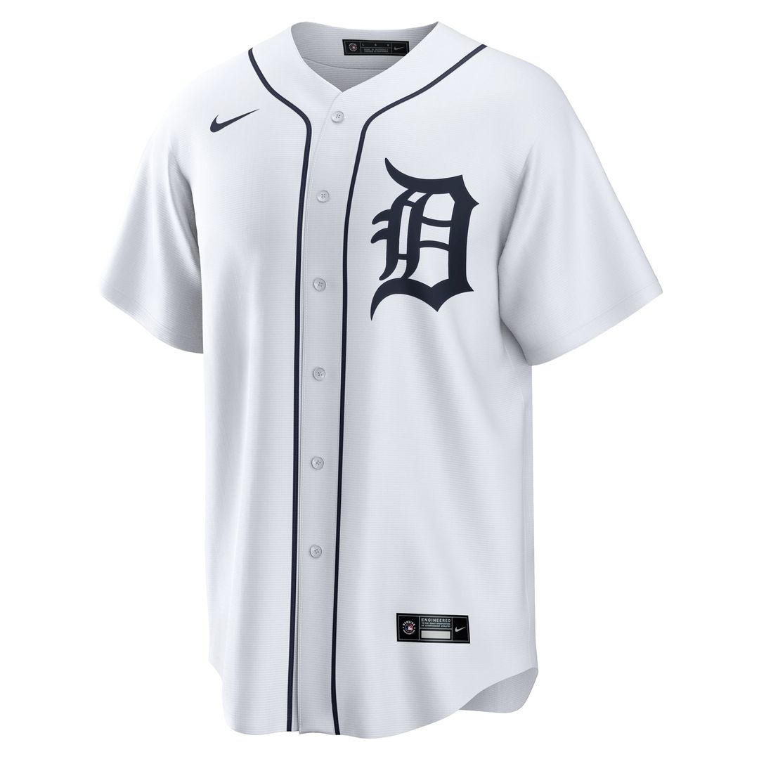 Detroit Tigers Parker Meadows Nike Home Replica Jersey - White