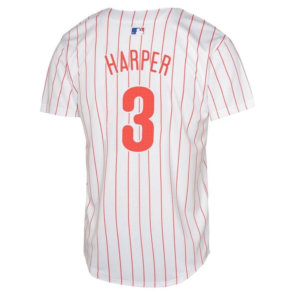 Philadelphia Phillies Bryce Harper Youth Limited Player Jersey - White
