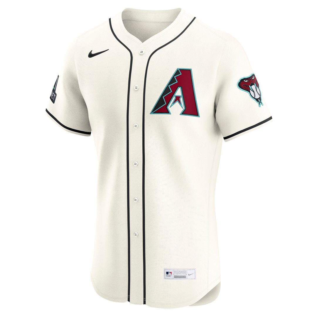Arizona Diamondbacks Nike Home Elite Jersey - Cream