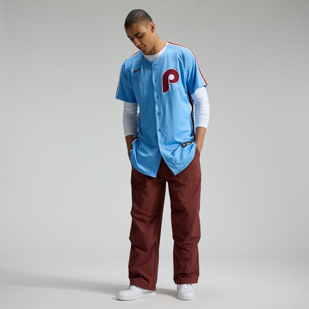 Philadelphia Phillies Nike Alternate 2 Elite Jersey - Cream