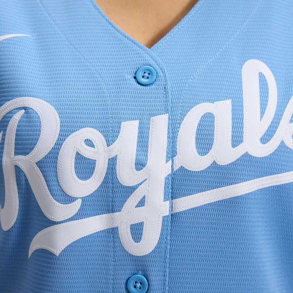 Kansas City Royals Nike Women's Alternate Replica Team Logo Jersey - Light Blue