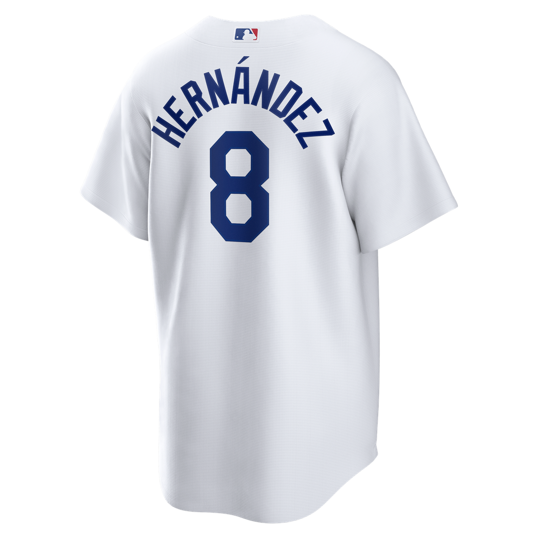 Los Angeles Dodgers Enrique Hern¨¢ndez Nike Home Replica Jersey - White