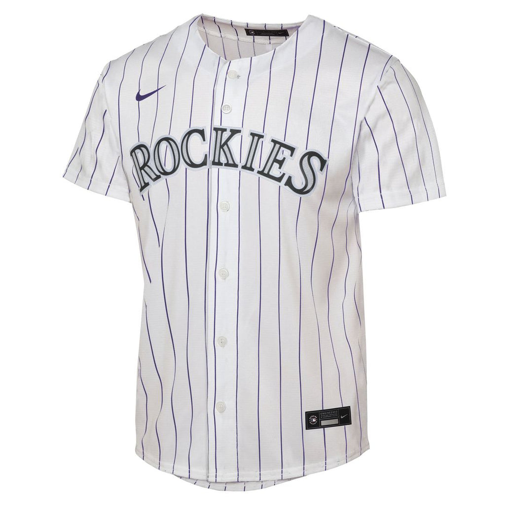 Colorado Rockies Kris Bryant Nike Youth Home Replica Player Jersey - White