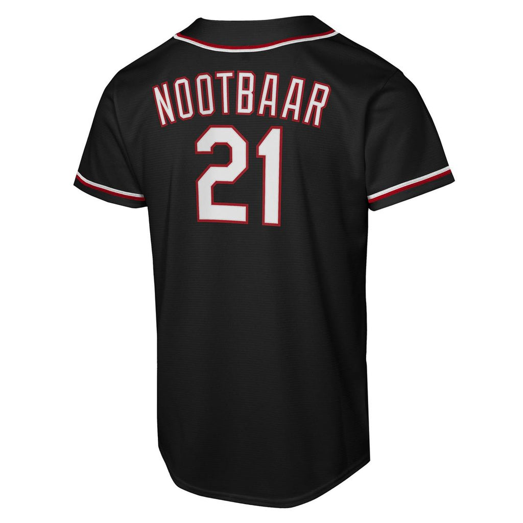 St. Louis Cardinals Lars Nootbaar Nike Youth Fashion Replica Player Jersey - Black