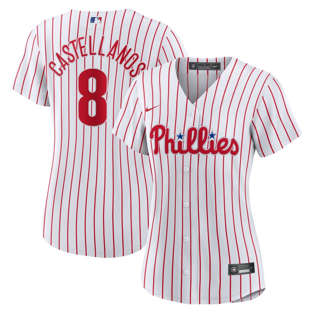 Philadelphia Phillies Nick Castellanos Nike Women's Home Replica Player Jersey - White