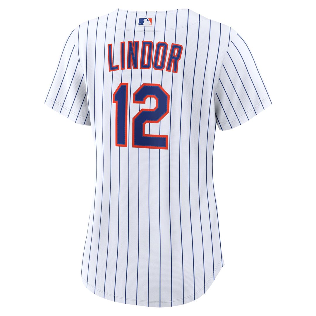New York Mets Francisco Lindor Nike Women's Alternate Replica Jersey - Black