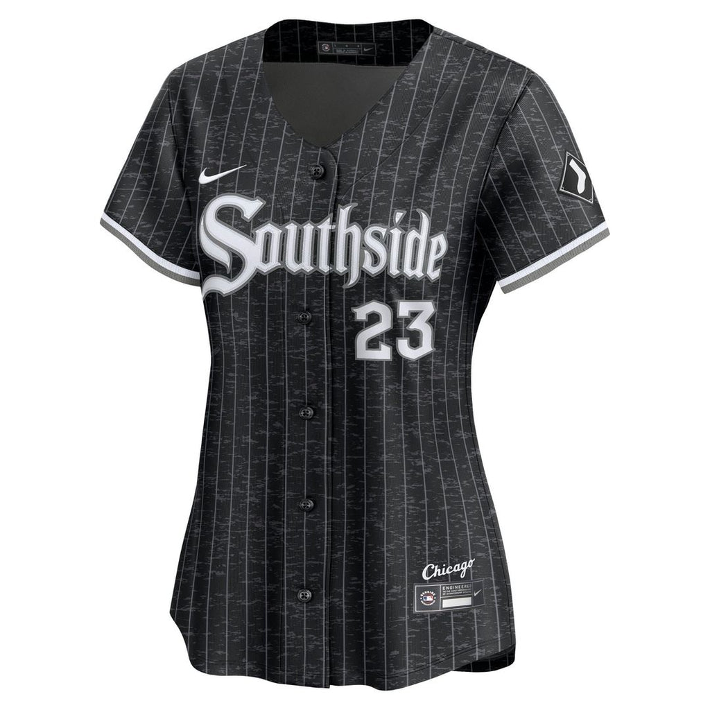 Chicago White Sox Andrew Benintendi Nike Women's City Connect Limited Jersey - Black