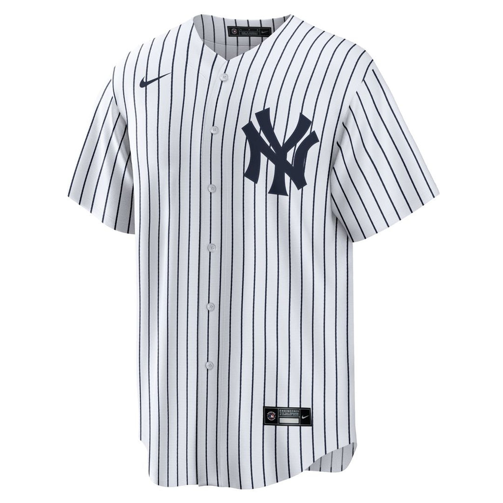 New York Yankees Aaron Judge Nike Home Replica Player Name Jersey - White