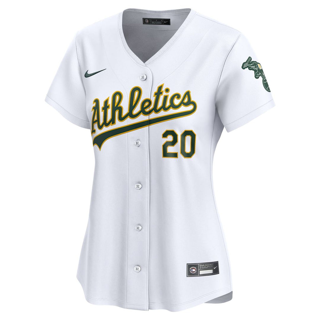 Athletics Zack Gelof Nike Women's Home Limited Player Jersey ¨C White