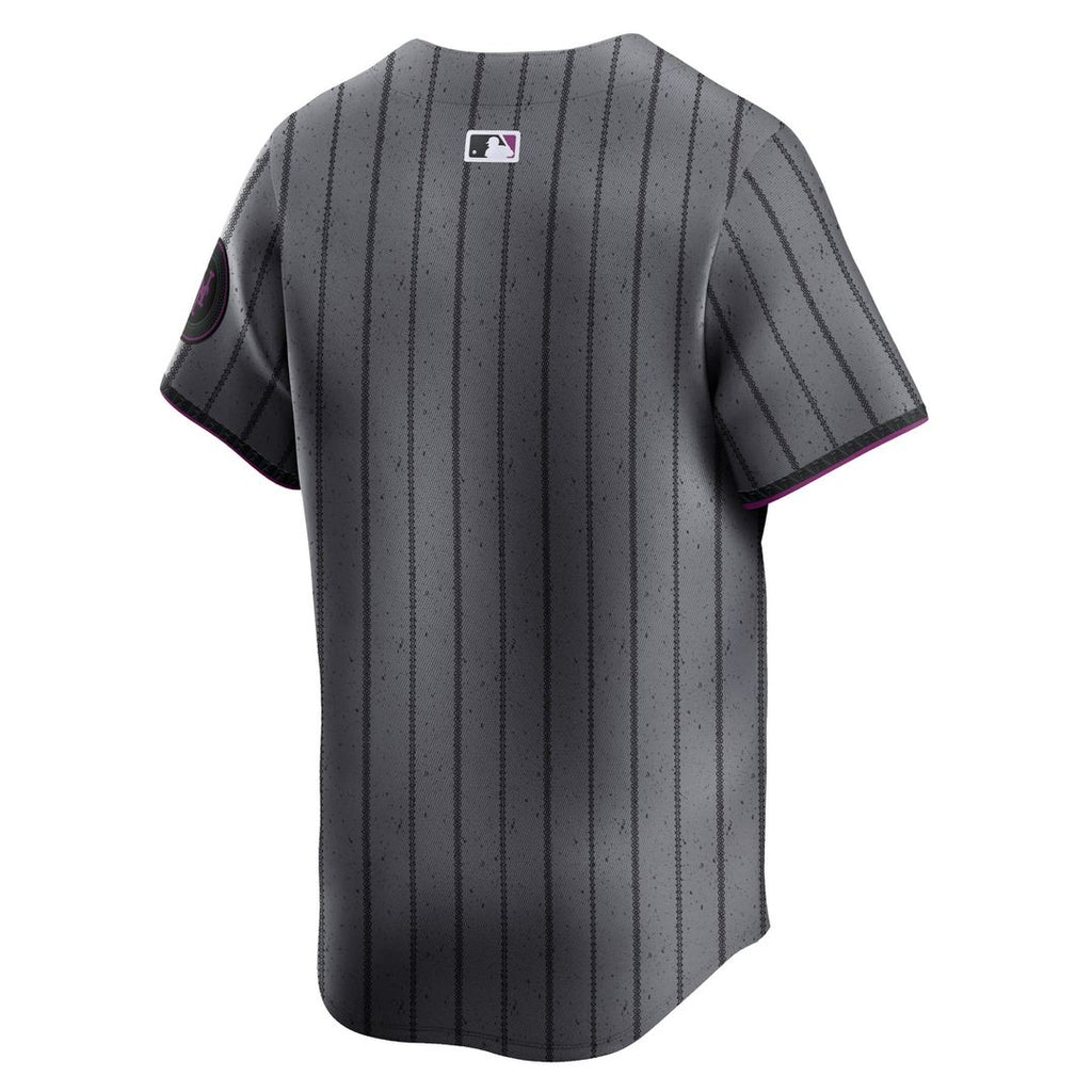 New York Mets Nike 2024 City Connect Limited Jersey - Graphite