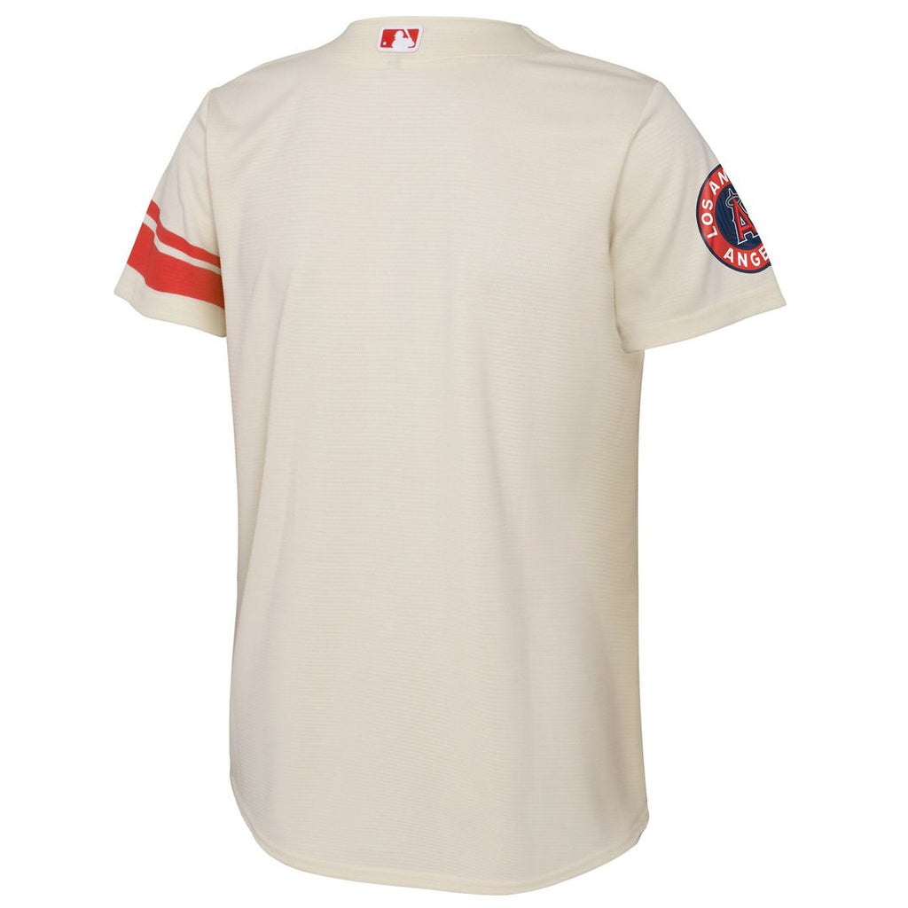Los Angeles Angels Nike Toddler City Connect Replica Jersey - Cream