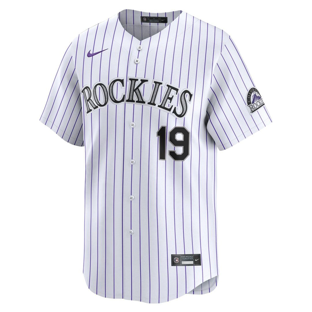 Colorado Rockies Charlie Blackmon Nike Youth Home Limited Player Jersey - White