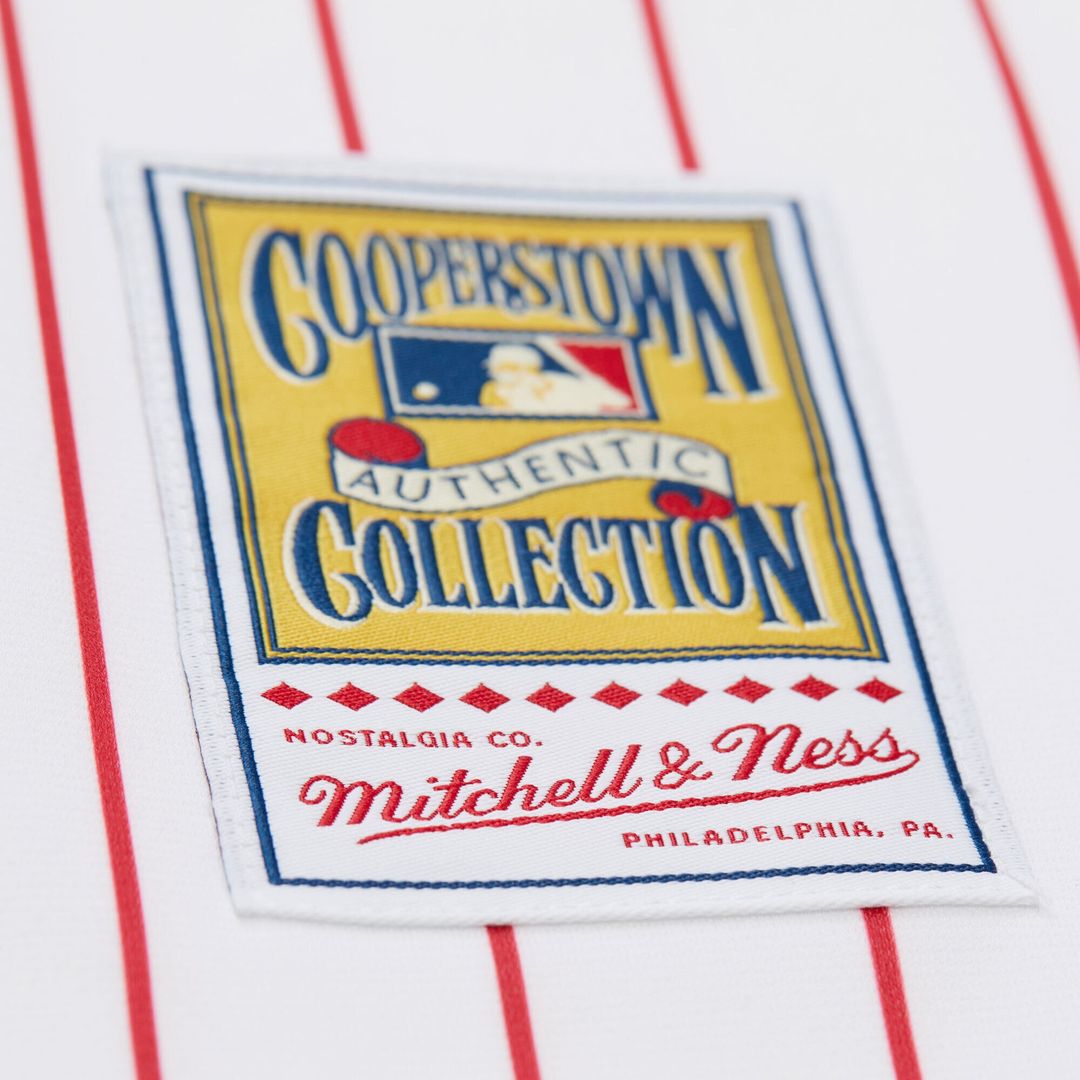 Philadelphia Phillies Ryan Howard Mitchell & Ness Cooperstown Authentic Jersey ¨C White