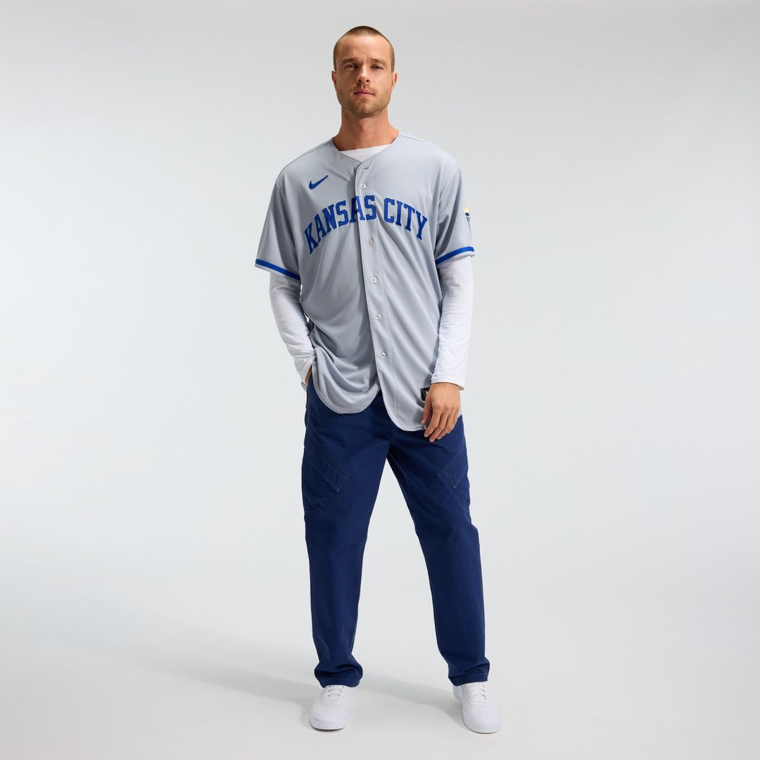 Kansas City Royals Nike 2022 Road Authentic Jersey - Gray