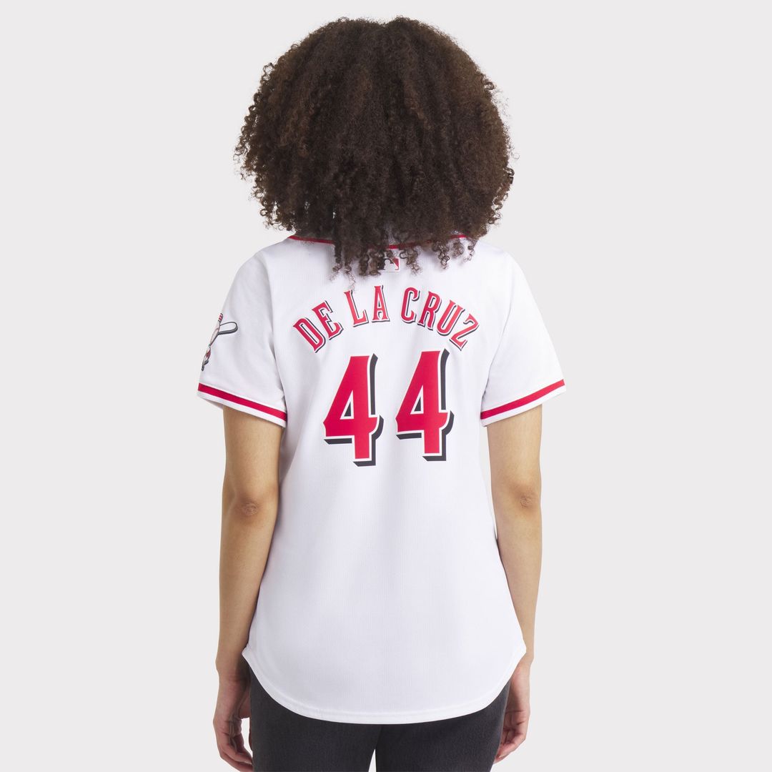 Cincinnati Reds Elly De La Cruz Nike Women's Home Limited Player Jersey – White