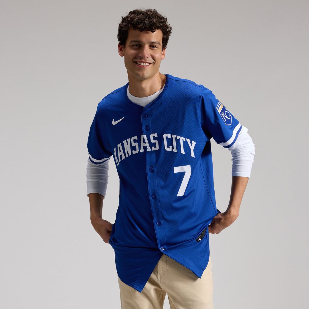 Kansas City Royals Bobby Witt Jr. Nike Home ElitePlayer Jersey - White